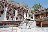 Ladakh - Hemis, the various halls of the gompa are arranged around a courtyard